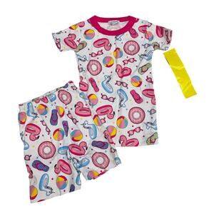 NWT (please read) Magnolia Baby 3T Summer Pool Floatie Pjs